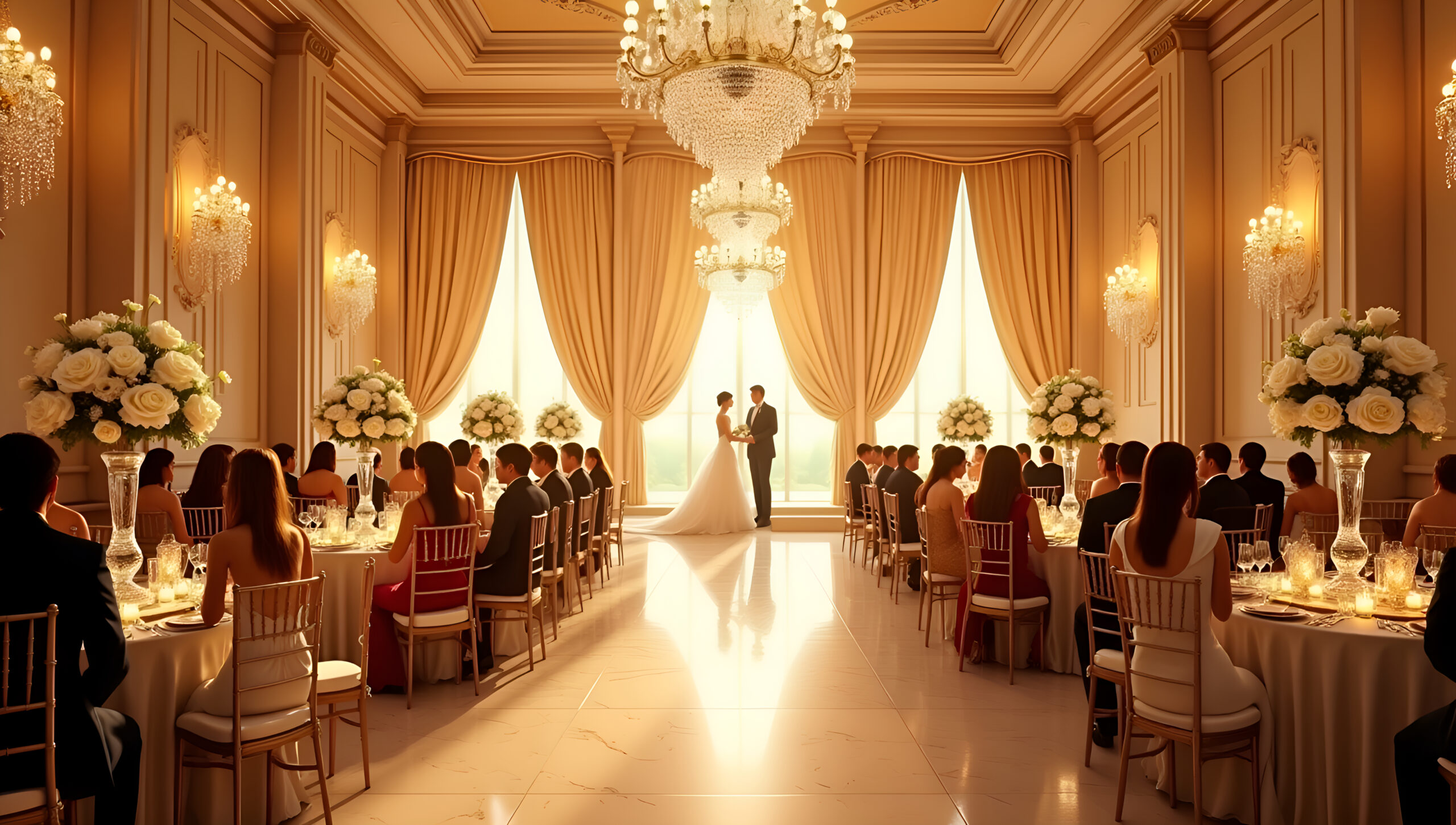 ballroom grace crystal marble splendor