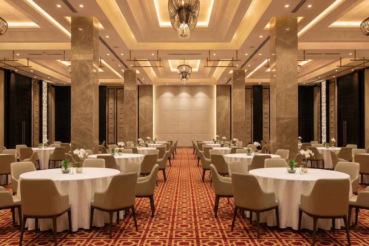 Grand Banquet Corridor at Antara Grand