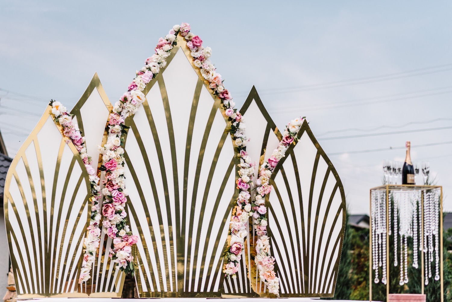 Wedding Arch in Bloom